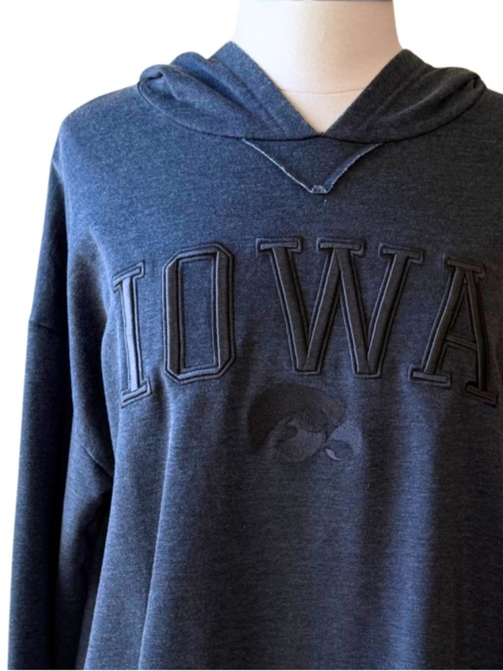 Iowa Hawkeyes Hoodie Size XL Concepts Sports Gray